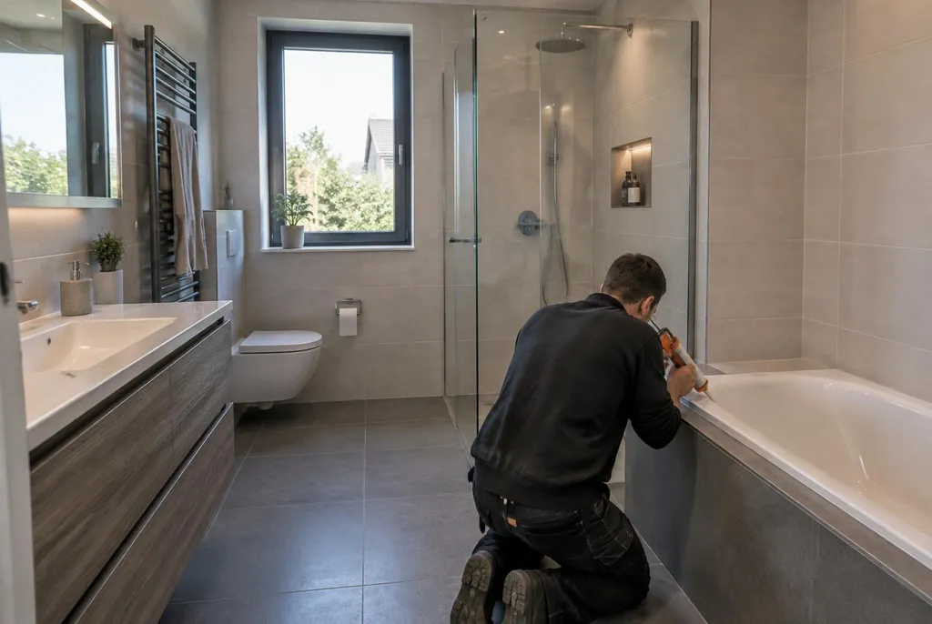 Kitbedrijf Stolwijk – badkamer kit vervangen bij de douche